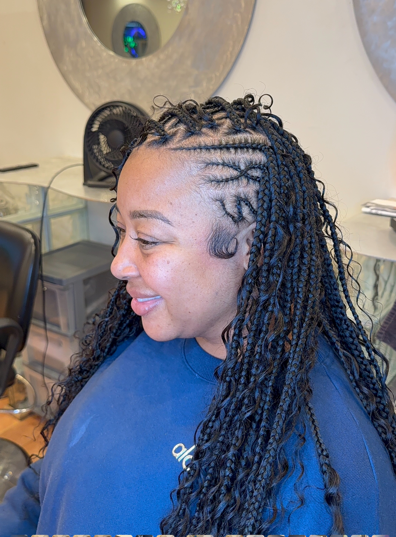 Kizzi Touches braid style 6